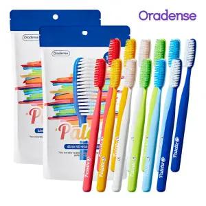 [국내제조칫솔] 오라덴스 팔레트 빅헤드 칫솔, 12개입, 2세트