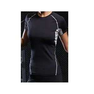 여자 반팔 상의 요가복 비치웨어 운동 필라테스 헬스-WFHUPQR