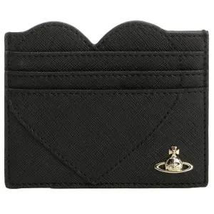 [명품] 25FW ORB 로고 하트 카드지갑 블랙 5403000MW S0021 N402