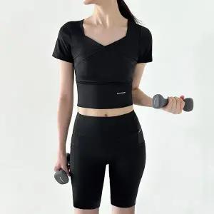 스포츠 레깅스set DBC1903 반팔 1902 크롭 5부 쇼츠