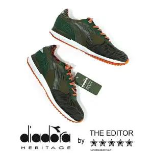 [디아도라]스크래치S 디아도라 159984 01 70225 에디터 콜라보 트라이덴트 지브라 스니커즈