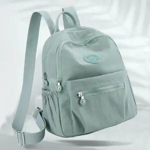 원형패치 경량 여성 백팩 2951689