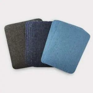 데님덧대기 청바지 패치 와펜 옷 수선 리폼 구멍 무릎 패치 12p