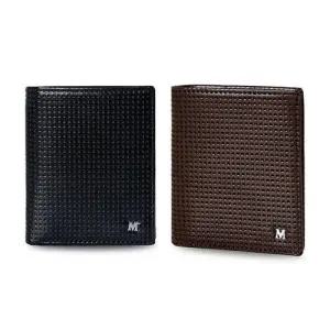 DK11 스퀘어패턴 슬림 중지갑 남성 카드 지폐 캐주얼 WC672DC