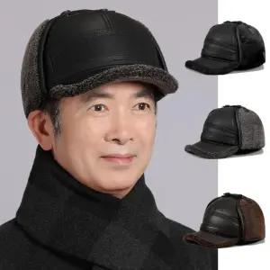 [옷자락]남자 데일리 고급스러운 캐주얼 겨울 귀달이 모자