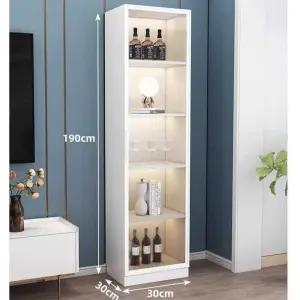 LED 위스키진열장 술장식장 와인 양주장 컬러 그레이 조명