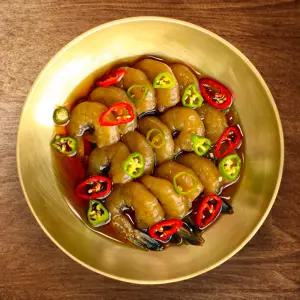 깐새우장 300g 간장 숙성 껍질제거 새우장