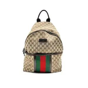 [중고명품] GG 수프림 웹 스트라이프 백팩 190278 L795594