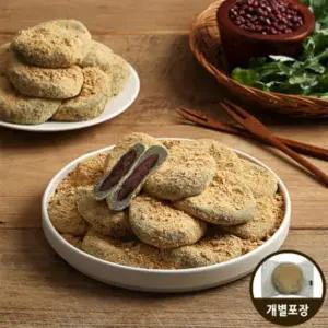 [리타방앗간] 콩쑥개떡 60gx24개입(개별포장)