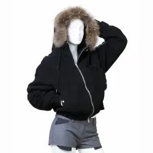 GLACK GJ098 러스티 N2B 숏 파카 블랙