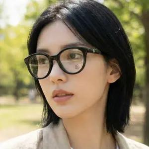 [몽클레르]몽클레어 안경테 ML5043 001 명품 동그란 뿔테 여자 남자 데일리