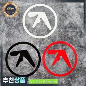 Aphex Twin 로고 비닐 스티커 노트북 자동차 SUV 트럭 오토바이 창 장식을위한 방수 데칼