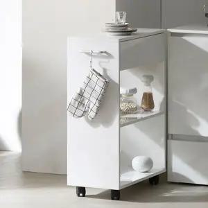 (수도권무료) 다용도 서랍형 트롤리 이동식 조리대 300 TR5276