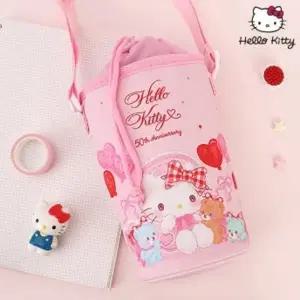 (색상 물통주머니 헬로키티 큐티물병파우치(핑크 SHK0071))물통주머니 큐티물병파우치물병가방물통가방물