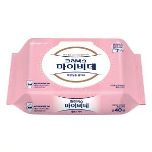 크리넥스 마이비데 밸런스케어 캡40매 1팩