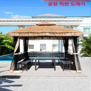 조립식 파고라 만들기 바베큐장 사각정자 옥상 펜션