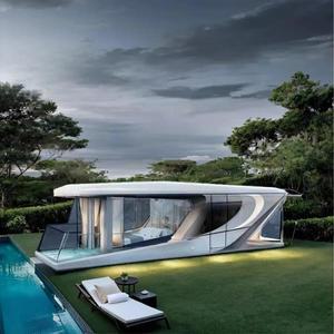 작은 집 조립식 미니 빌라 주택 보트 트레일러 리조트 호텔 정원 컨테이너 우주 캡슐 도시 생활용