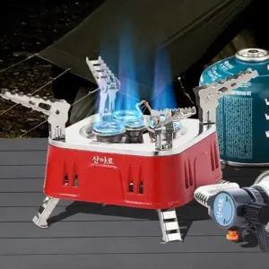 강염스토브 캠핑가스렌지 미니버너 휴대용 고화력 가-WFI8I6V