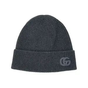 [롯데백화점]구찌 FW25 공용 패치 캐시미어 모자 834190 4GABX 1300