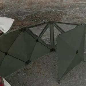 마운틴하이커 캠핑 4단 윈드스크린 가람막 바람막이 사이드월 사생활보호