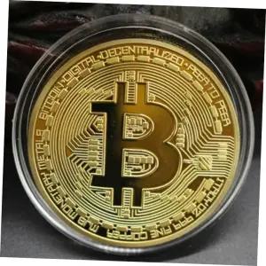 취미 행운 수집 주화 동전 가상화폐 비트 코인 희귀동전 비트코인 기념 주화 골드코인 옛날지폐