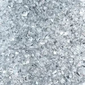 공예용 Jeejunye 2lb/910g 분쇄 거울 유리 6-8mm 수지 접착 아트 장식 DIY 조각