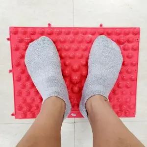 고품질 블럭 조립식 발 지압판(레드) 극세사타월 드라잉타월 버핑타월 워시미트 드라잉타올 WFIETY5