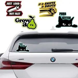 고품질 차량용 스티커 엿보기 흠집커버 4개세트 차량 화물차스티커 트럭후방스티커 차량속도제한 WFIL9VS