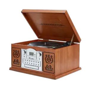 LP 스피커 플레이어 레코드 턴테이블 클래식 원목 노래듣기 감성