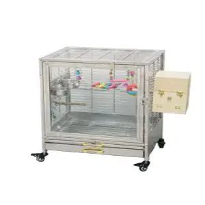 새장 케이지 놀이터 둥지 새집 이동식 앵무새장 하우스