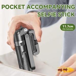 P15Mini 무선 셀카봉 확장형 휴대폰 거치대 3-in-1 DSLR 경량 알루미늄 삼각대 휴대용 여행 사진 촬영