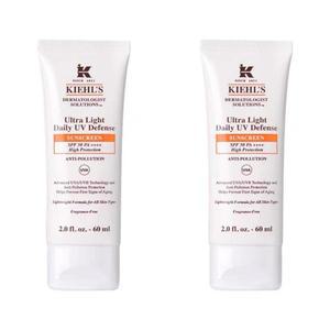 키엘 울트라 라이트 데일리 UV 디펜스 썬스크린 60ml(SPF50) x 2개