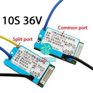 15A 20A 10S 36V 13S 48V 리튬 이온 리튬 이온 배터리 보호 보드 일반 분할 포트 팩 BMS TC 온도 센서 방