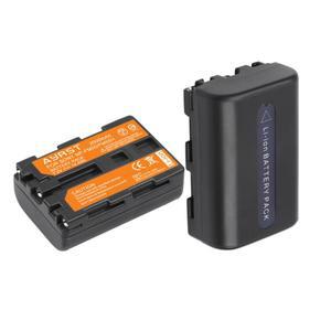 소니 NP-FM50 및 M 타입 시리즈 카메라용 2x 2000mAh 배터리 팩