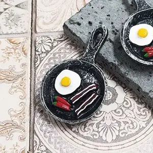 고품질 냉장고자석 음식 모형 마그넷 후라이팬 마그네틱 냉장고자석 마그네틱 현관문자석 예쁜자석 WFIPF2