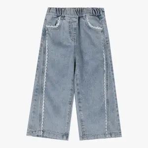 [대구백화점] [치크]레이스 디테일 세미 와이드 데님(CKTJ26281)