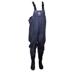 바론 레저 농업용 완전방수 PVC 가슴장화 네이비 WFJINUJ