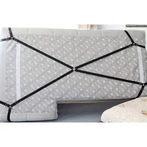 매트리스 076SBK47 밀림 방지 이불 패드 시트 고정 밴드 핀