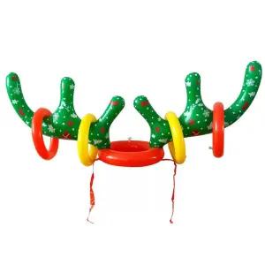 사슴뿔 머리띠 투호 던지기 만화 고리 결혼식 순록 링