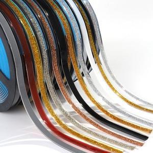 세라믹 타일 갭 테이프, 주방 욕실 방수, 아름다운 솔기 자체 접착 스티커, 벽 바닥 라인 장식 스트립, 6M