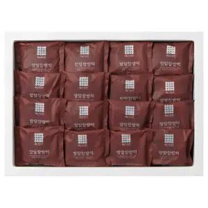 백년화편 밥알 찹쌀떡 32개입 1박스