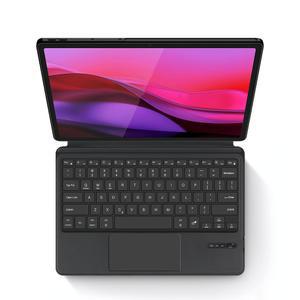 레노버 요가 탭 플러스 12.7인치 TB520FU 2025 요가 패드 프로 AI 12.7인치 태블릿용 매직 키보드 케이스 스마트 키보드 커버 폴리오