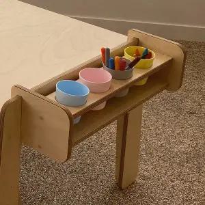 [펀펀키즈]미술 책상 전용 악세서리 연필꽂이 거치대