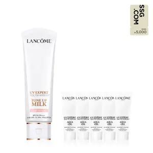 [랑콤](강남점)[5천원상품권][1+1용량] UV 엑스퍼트 톤업 로지블룸 50ml 세트 (+UV 아쿠아젤 10ml*5)