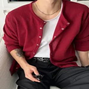 [아레스][600장돌파] 아더 크롭 니트 라운드 스냅 가디건