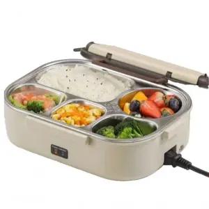 전기 가열도시락 충전식 온열 학생 휴대용 보온 도시락통