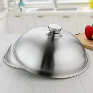 스텐 돔 뚜껑 레스팅 내경 냄비 궁중팬 32CM 30CM 냄비 바바바 덮개 주방 적합
