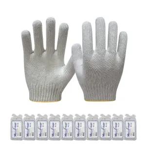 메가그립 면장갑 35g 100켤레 작업용 면목장갑