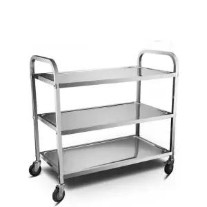 스테인리스 서빙카트 이동식 식당 음식점 3단 주방