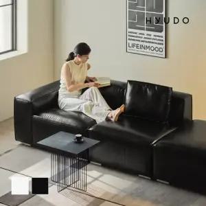 휴도 시선의 동백 2950 모듈형 가죽 소파 쇼파 4인 카우치형